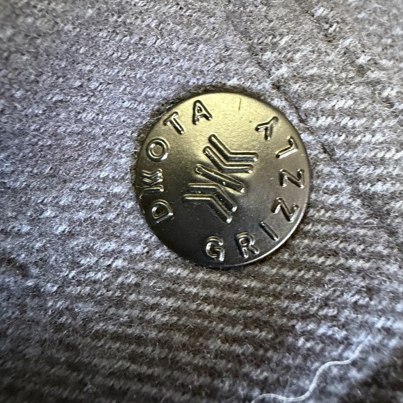 Dkota Grizzly Men's Shirt Jacket M Heavyweight Flannel Long Sleeve Zip & Button - Picture 8 of 16